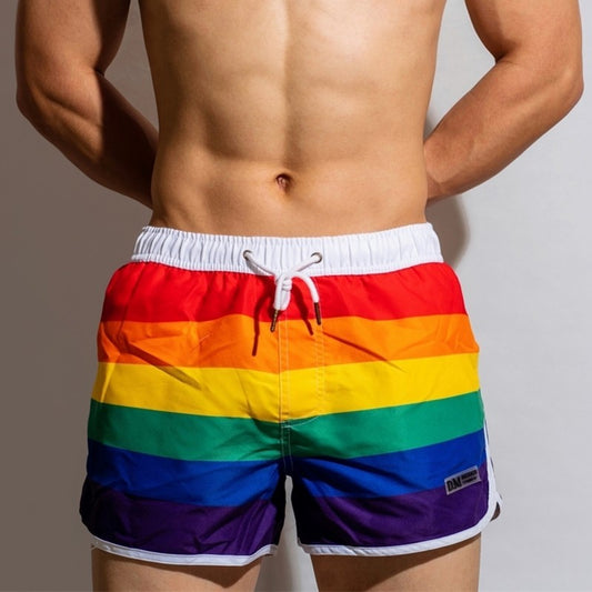 Rainbow Swimwear Men Short